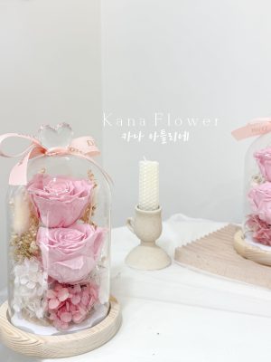 img_2078 精品玻璃花盅 粉絨心