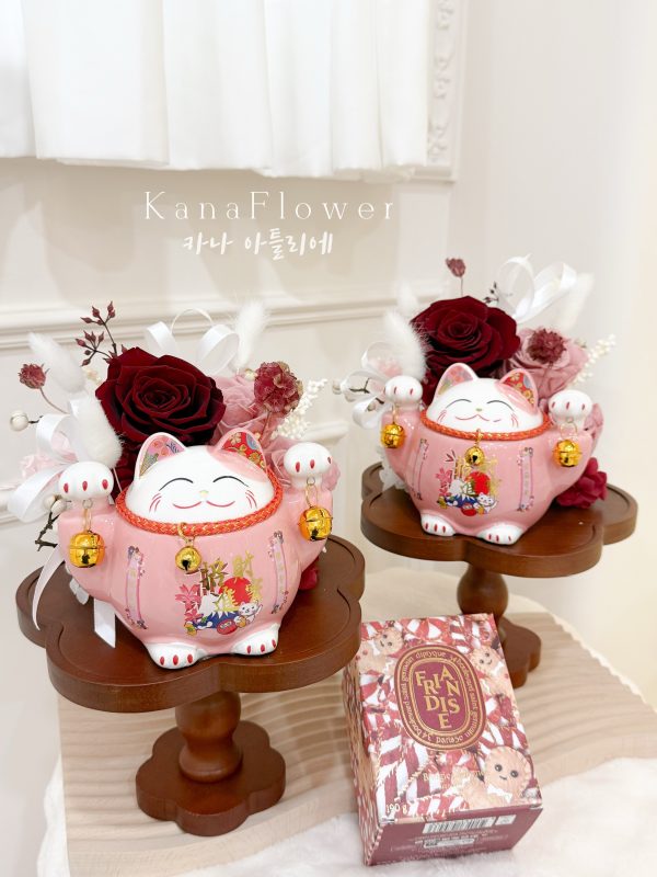 img_2801 招財貓盆花.好人緣