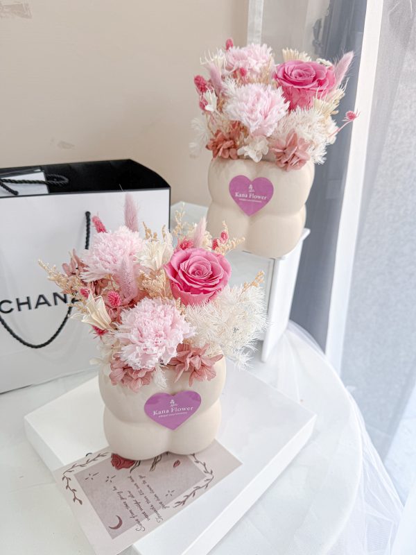 開幕盆花系列-奶油泡芙