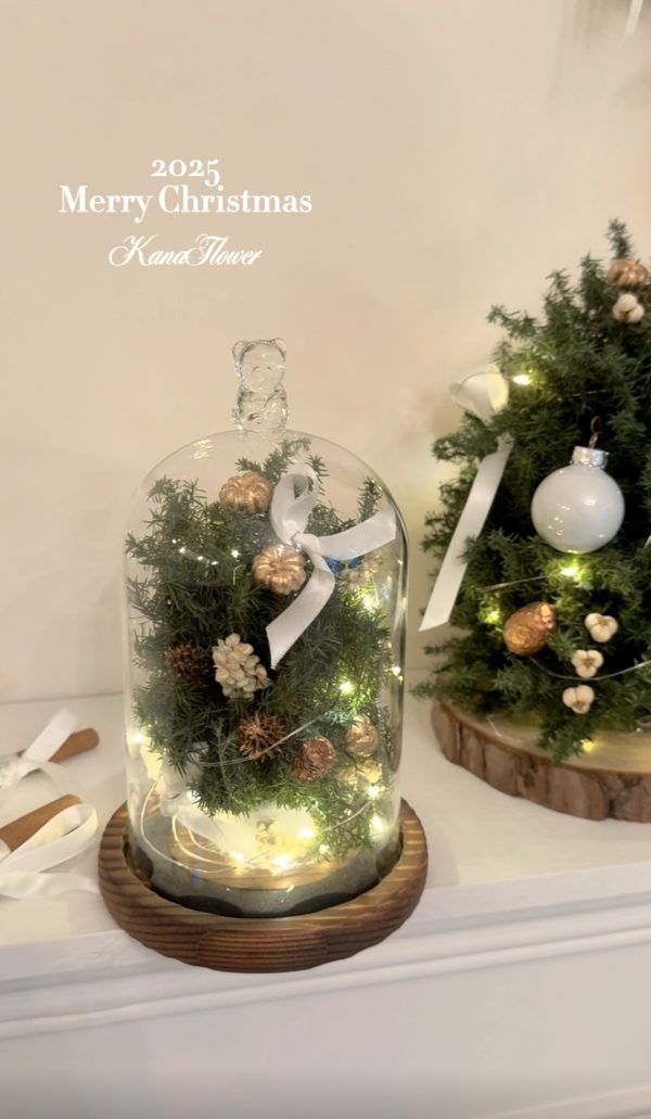 2025 聖誕樹玻璃盅