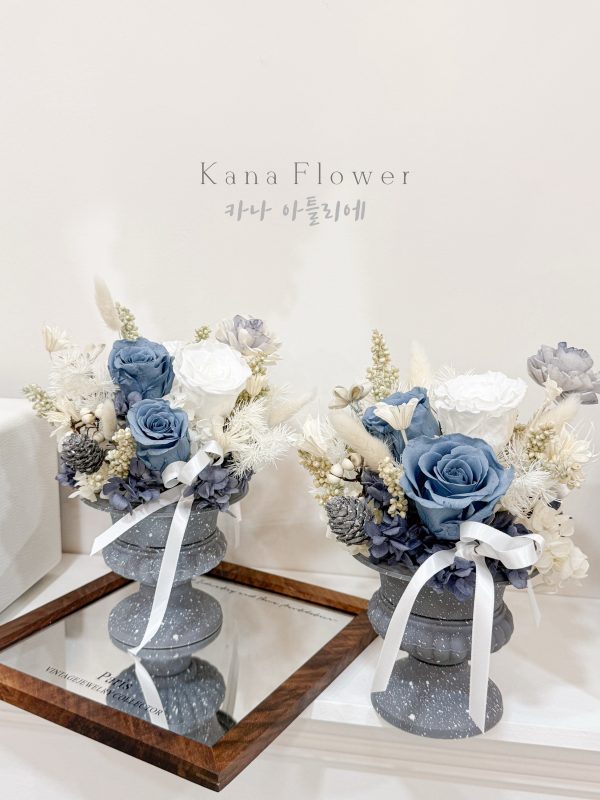 羅馬莊園盆花—迷霧藍