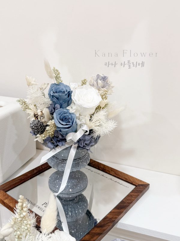 羅馬莊園盆花—迷霧藍