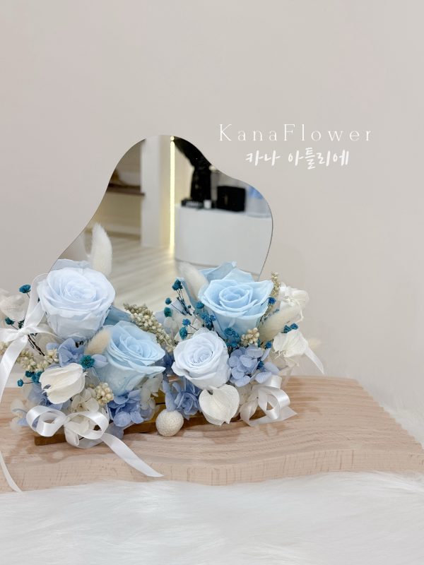 法式花鏡—冰川藍