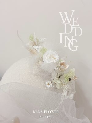 韓系永生頭冠花-森林系女孩 夏日青堤Summer Breeze